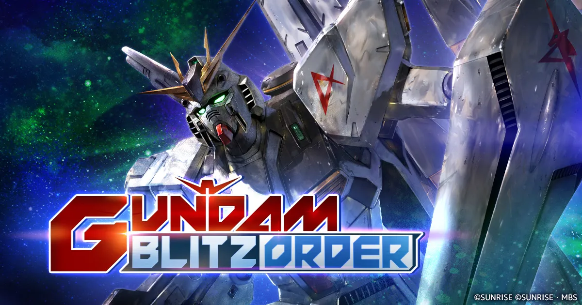 Gundam Blitz Order Announced for iOS and Android, Network Test in November