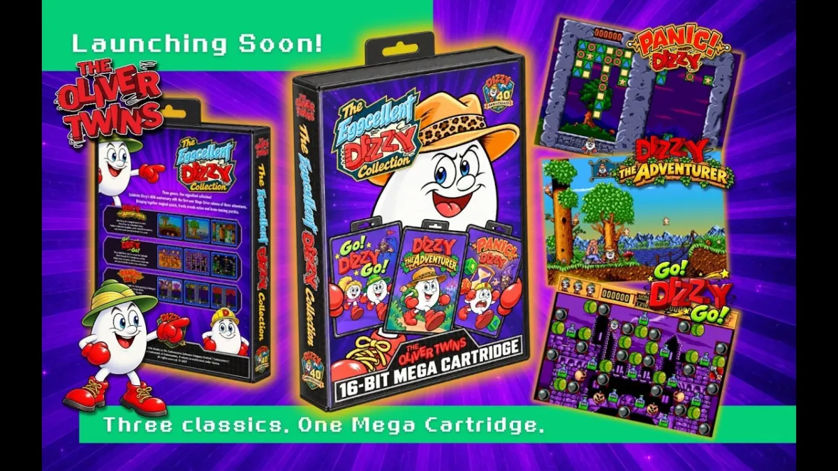 Oliver Twins Reveal The Eggcellent Dizzy Collection for 40th Anniversary