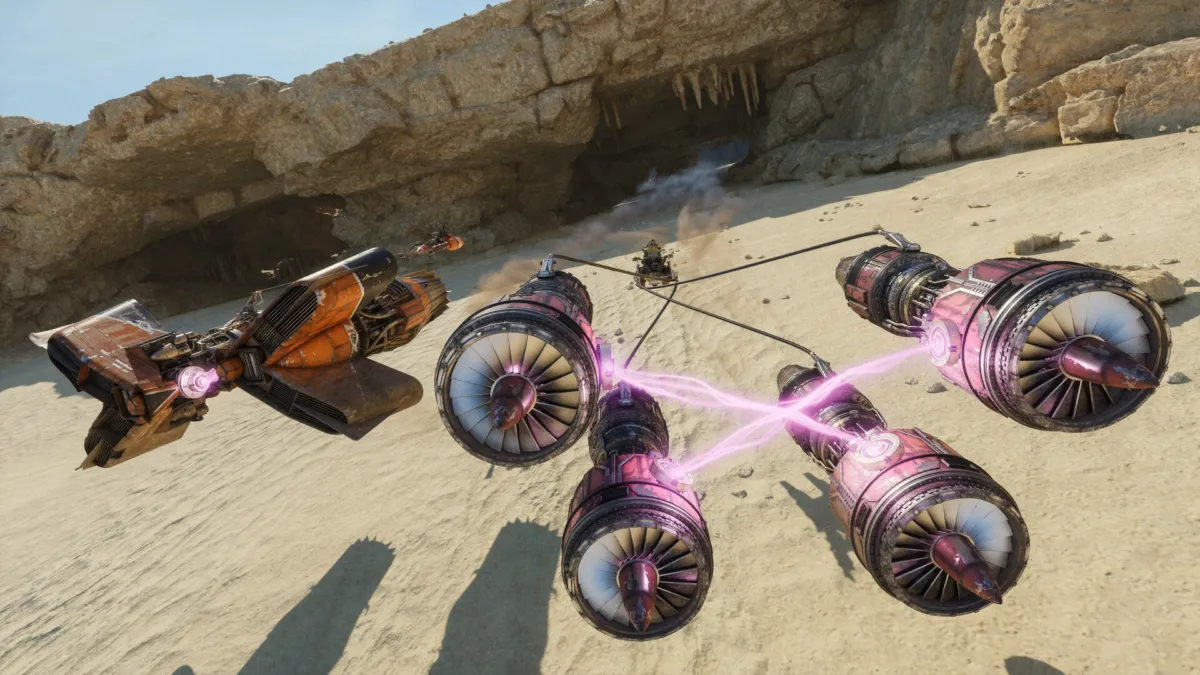 Star Wars: Galactic Racer Metacritic 88: Inside Fuse Games' 75-Person Team